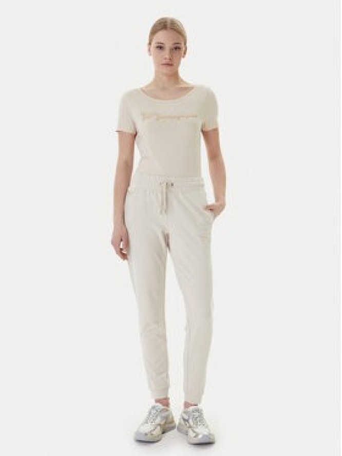 EA7 Emporio Armani T-Shirt 7W000978 AF10373 U1088 Beżowy Regular Fit