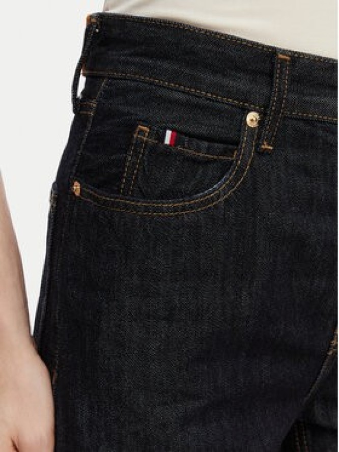 Tommy Hilfiger Jeansy WW0WW50966 Granatowy Taper Fit