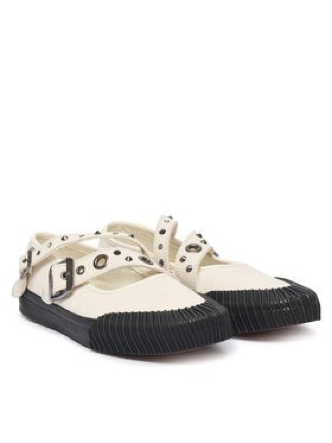 Vans Półbuty Mary Jane Straps VN000D9AKIG1 Kremowy
