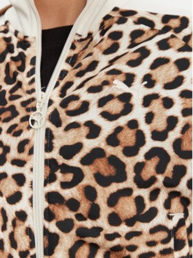 Puma Bluza T7 Leo Luxe 632342 Brązowy Regular Fit