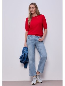 Street One Dżinsy - Regular fit - w kolorze błękitnym rozmiar: W30/L28