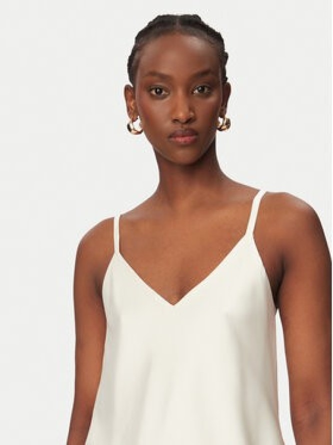 Rinascimento Top CFC0127685003 Biały Regular Fit