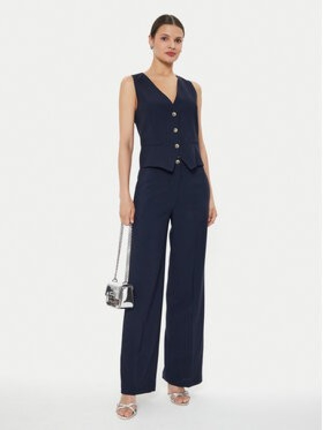 ViCOLO Kamizelka TB1569 Granatowy Regular Fit