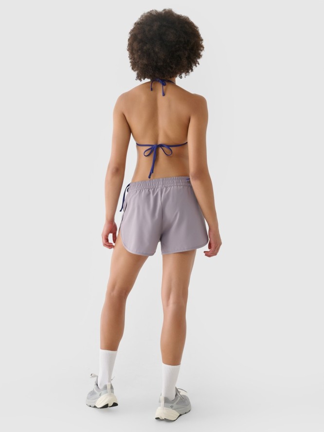 4F Spodenki plażowe damskie - szare S