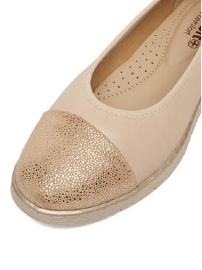 Go Soft Baleriny CEO-WI16-FLEXX-02 Beżowy