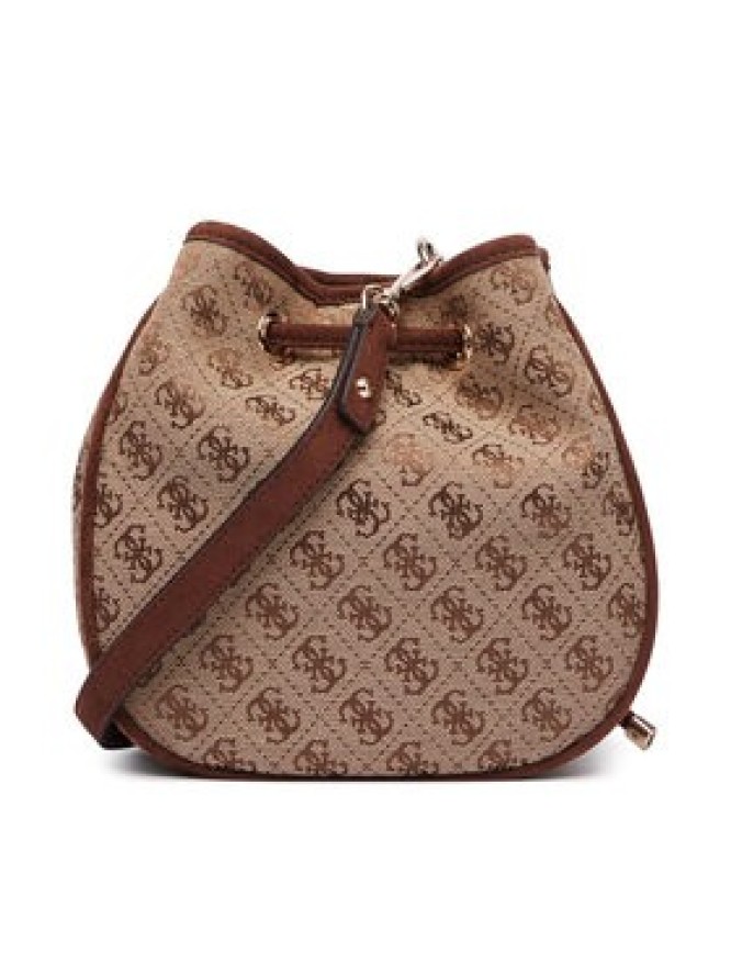Guess Torebka Samantha Mini HWJG23 13770 Brązowy