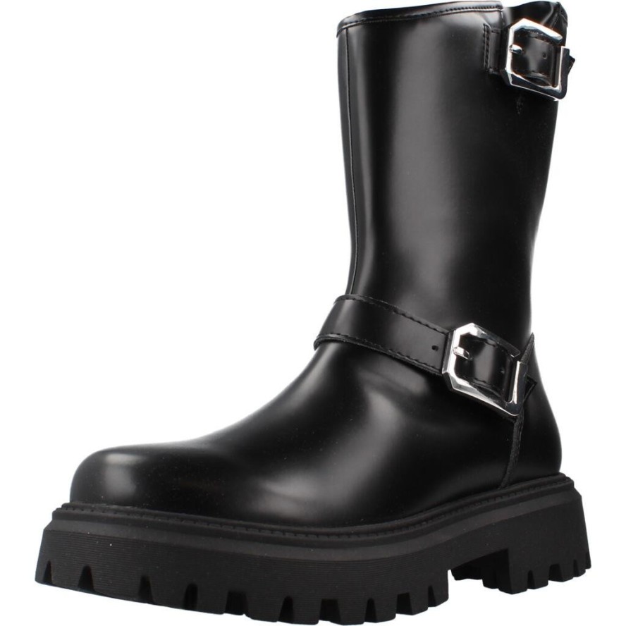 Buty GEOX J MAQUINNENS GIRL Czarny