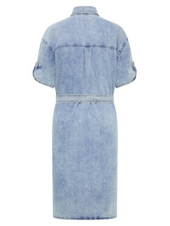 Mustang Sukienka jeansowa Camilla 1016564 Niebieski Regular Fit