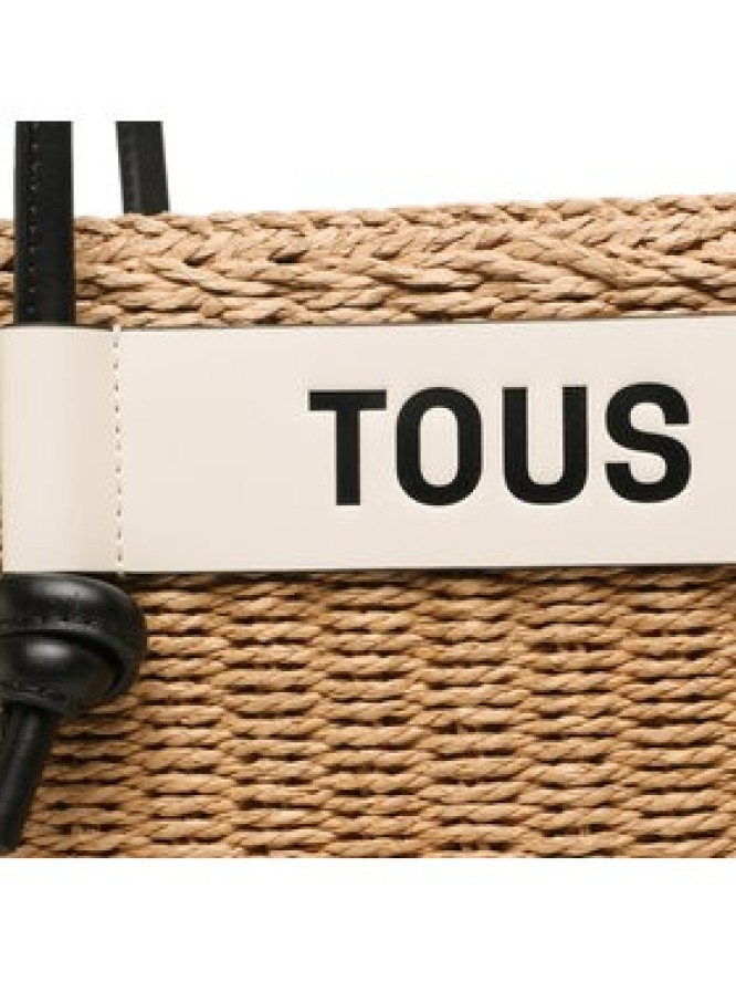 TOUS Torebka Capazo L Scoubidou 2001716959 Beżowy