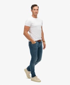 superdry Jeansy vintage slim z bawełny organicznej