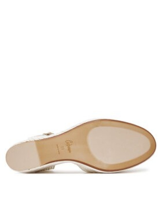 Castañer Espadryle Carolyn/142 023115 Biały