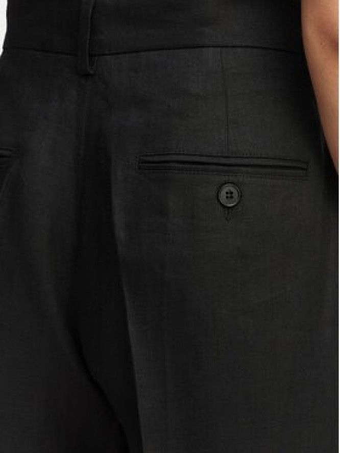 Weekend Max Mara Spodnie materiałowe Malizia 2615131112 Czarny Regular Fit