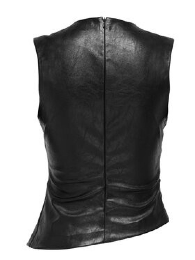 ONLY Bluzka Mone 15360230 Czarny Slim Fit