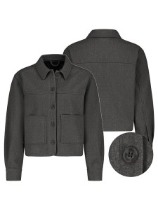 Sublevel Kurtka koszulowa w kolorze antracytowym rozmiar: M