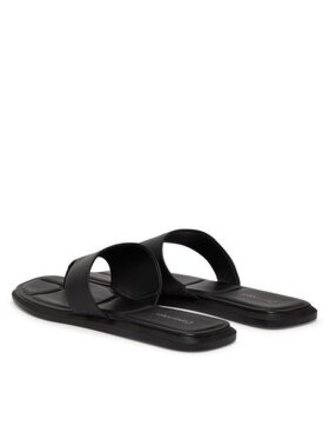 Calvin Klein Japonki Leather Toe Post Sandals HW0HW02866 Czarny