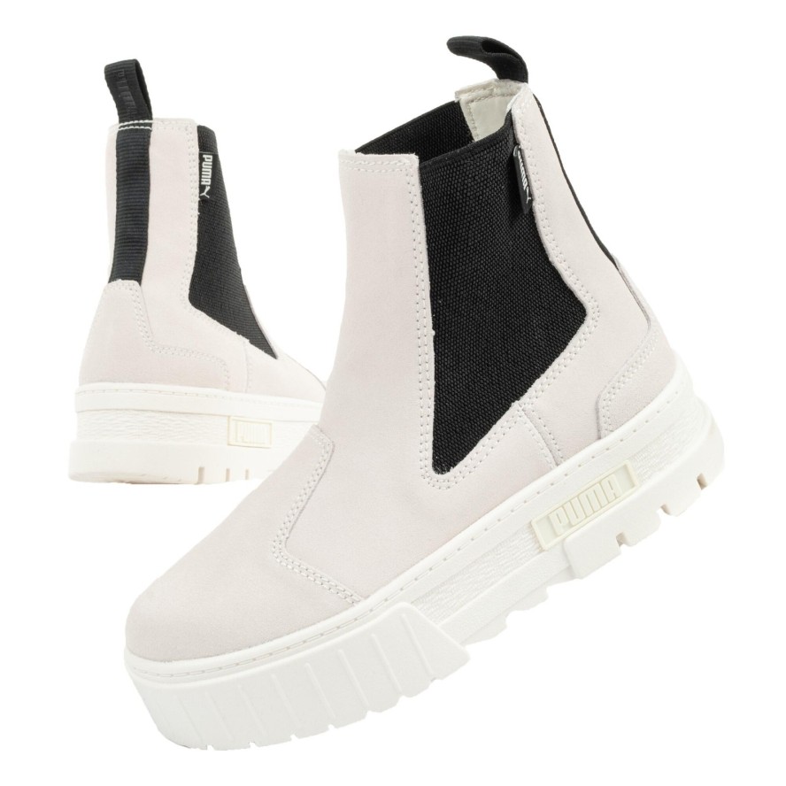 Buty botki damskie Puma Mayze Chelsea Suede