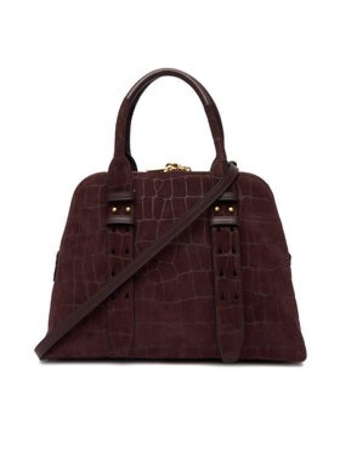 PINKO Torebka Bowling Bag Medium AI 25-26 PLTT 105906 A2YW Bordowy