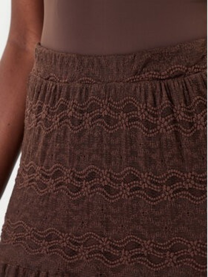 ONLY Spódnica maxi Luna 15353206 Brązowy Regular Fit