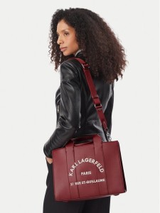 KARL LAGERFELD Torebka B1W30041 Bordowy