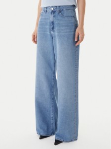 KARL LAGERFELD Jeansy B1W10047 Niebieski Wide Leg