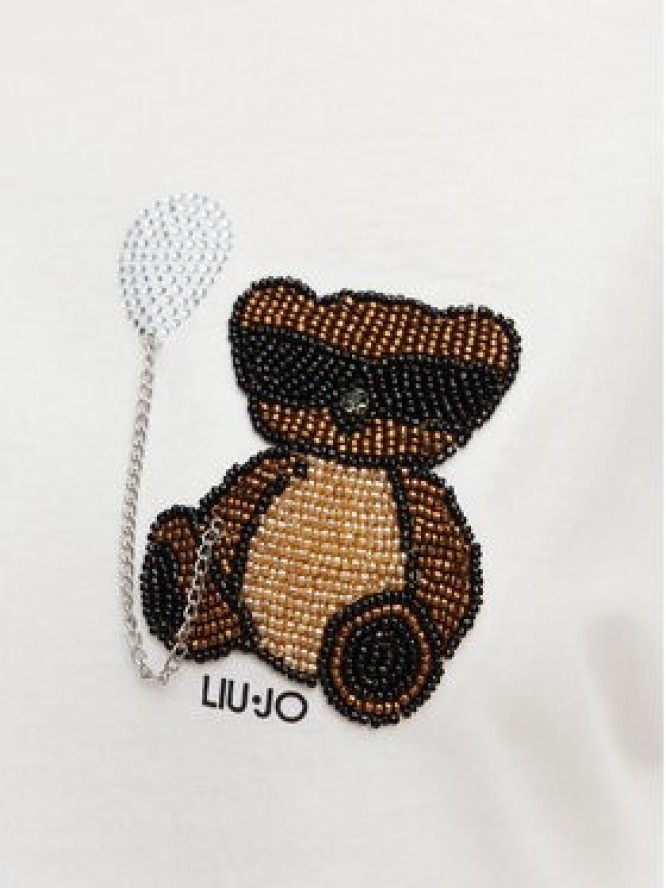 Liu Jo T-Shirt WA6414 JS923 Biały Regular Fit