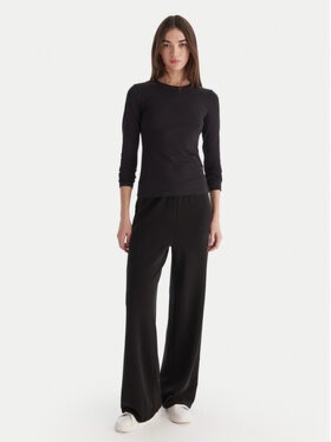 Hunkemöller Bluzka Soft 302729 Czarny Slim Fit