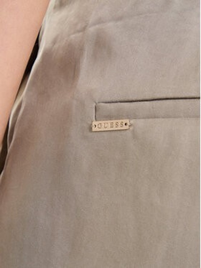 Guess Spodnie materiałowe W5YB02 WH5N2 Beżowy Regular Fit