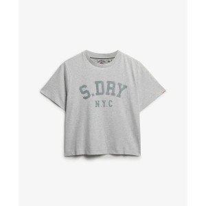 Damska koszulka o luźnym kroju Superdry Athletic Essentials