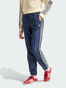 adidas Spodnie dresowe Pinstripe Firebird Track Pant KR7037 Granatowy Regular Fit