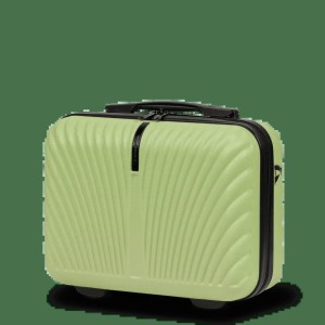 Kuferek WINGS SWAN kosmetyczka 14" PISTACHIO