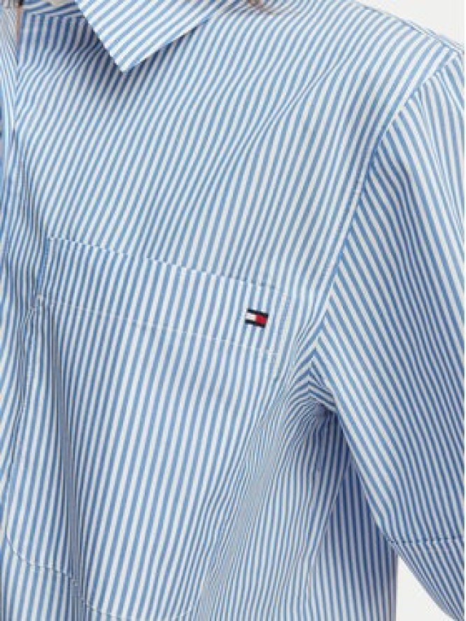 Tommy Hilfiger Koszula WW0WW48899 Niebieski jasny Relaxed Fit