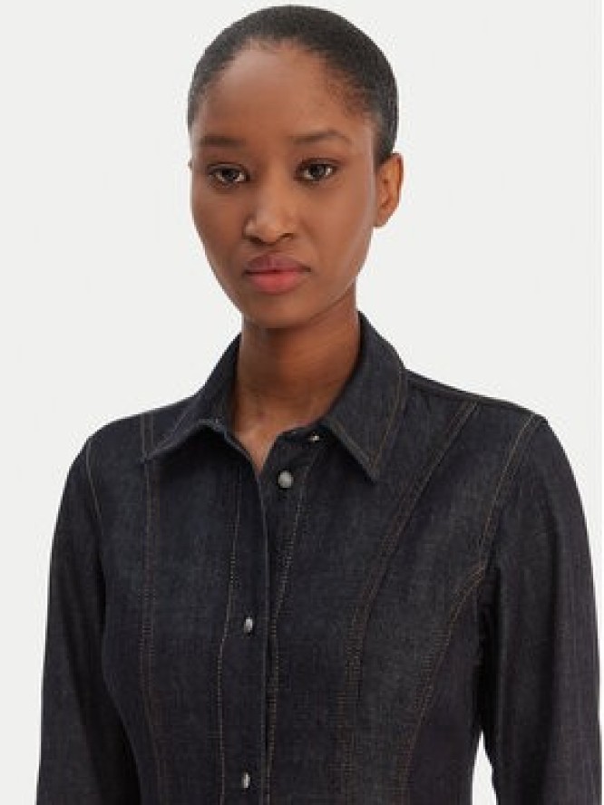 Tommy Hilfiger Sukienka jeansowa WW0WW48520 Granatowy Regular Fit