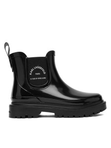 KARL LAGERFELD Kalosze KL47140 Czarny