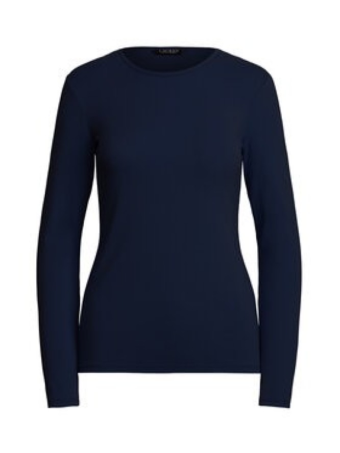 LAUREN RALPH LAUREN Bluzka 200680399020 Granatowy Slim Fit