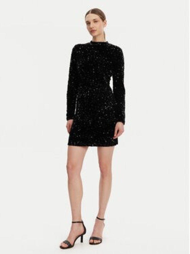 DKNY Sukienka koktajlowa P4ID6XQY Czarny Regular Fit