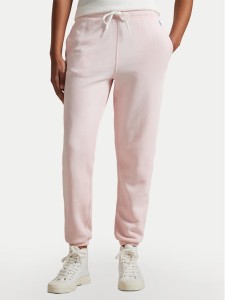 Polo Ralph Lauren Spodnie dresowe 211935585018 Różowy Regular Fit