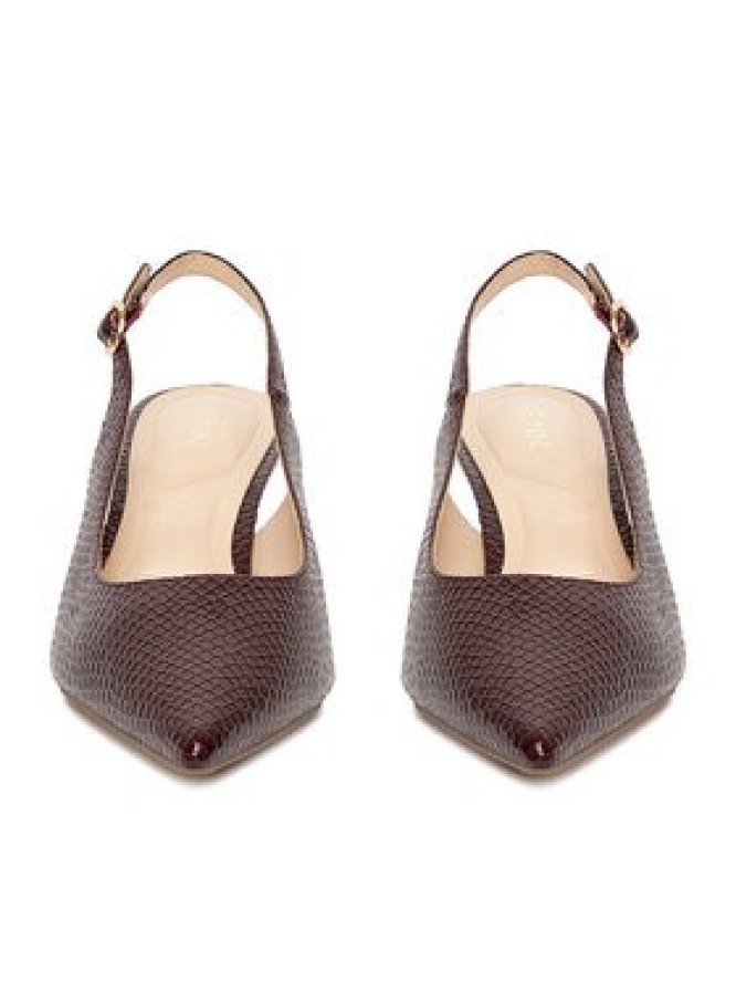 JENNY Czółenka CEO-CD24013-6 Bordowy