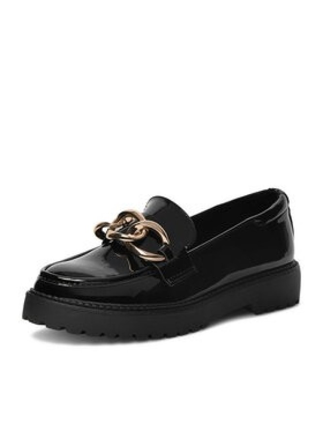 DeeZee Loafersy WS5621-18 Czarny