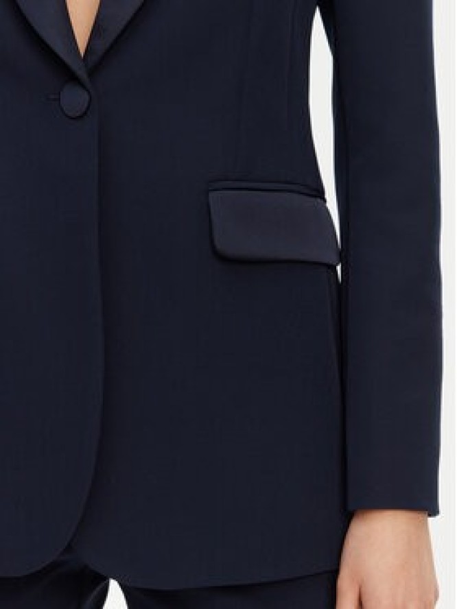 Rinascimento Marynarka CFC0123105003 Granatowy Regular Fit