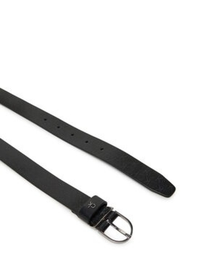 Calvin Klein Pasek Damski Ck Metal Round Buckle 2.5_Mono K60K613150 Czarny