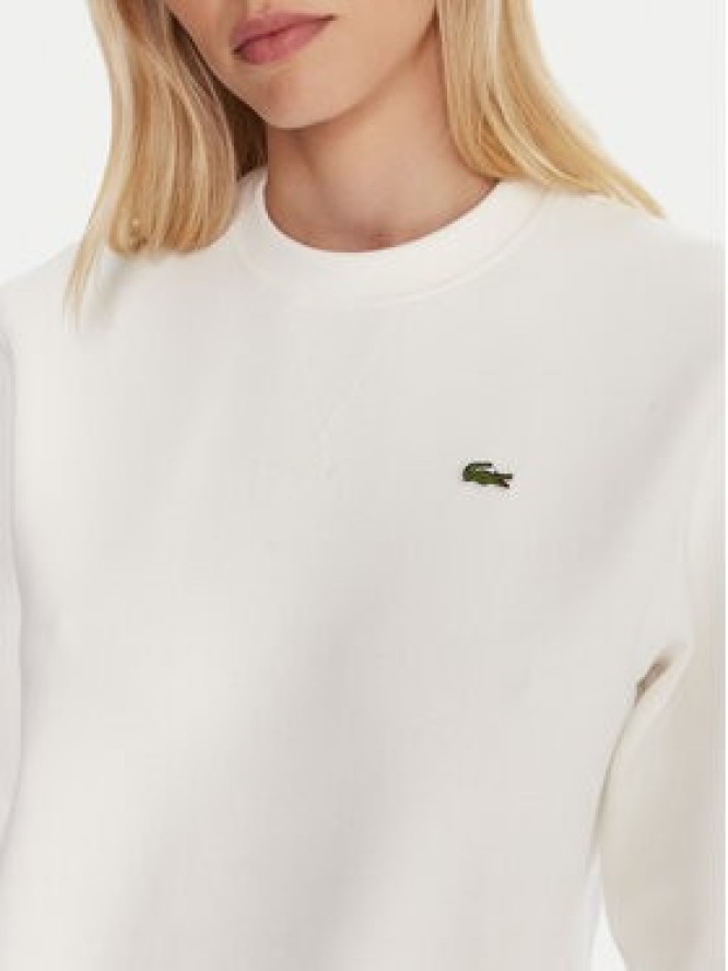 Lacoste Bluza SF5245 Écru Relaxed Fit