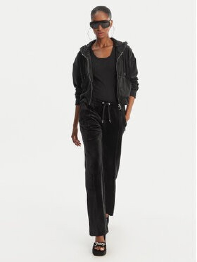 Juicy Couture Bluza Iccle JCWAS126304 Czarny Oversize