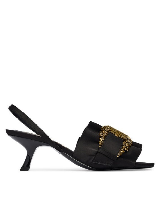 Versace Jeans Couture Sandały 80VA3S48 ZS185 Czarny