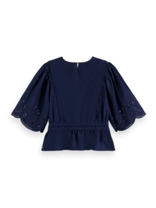 Scotch & Soda Bluzka w kolorze granatowym rozmiar: 42