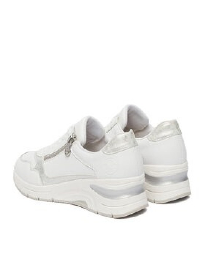 Rieker Sneakersy N9301-80 Biały