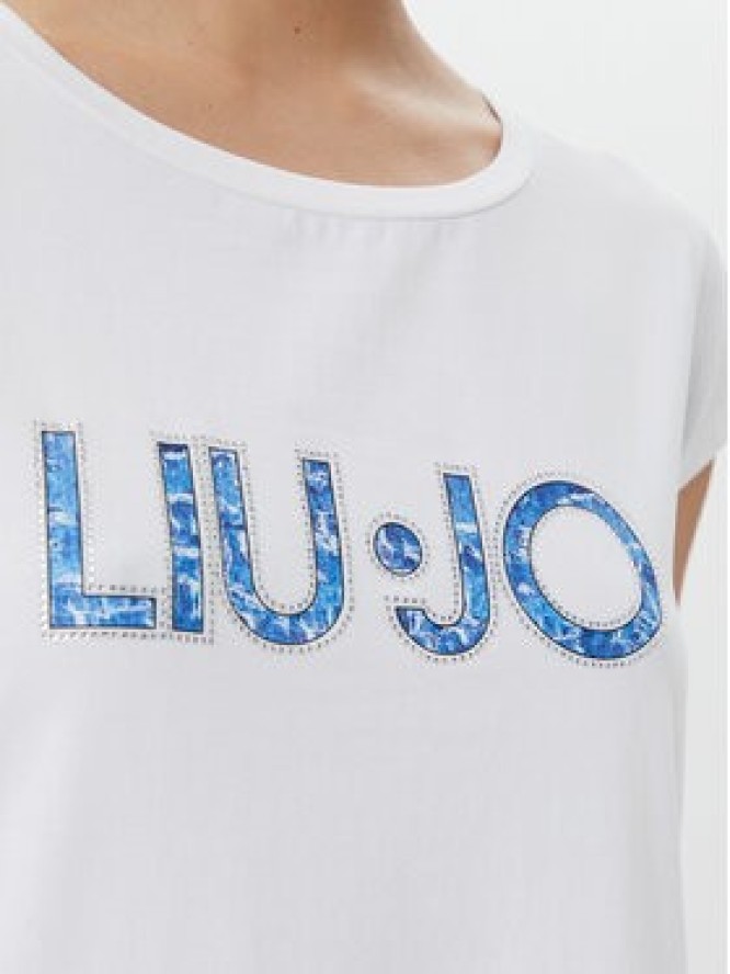 Liu Jo Beachwear Sukienka codzienna VA5194 JS003 Biały Regular Fit