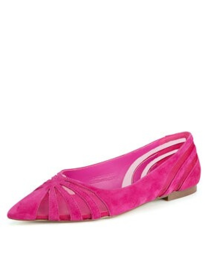 Eva Minge Baleriny LUCY-V1166-08-1 Różowy