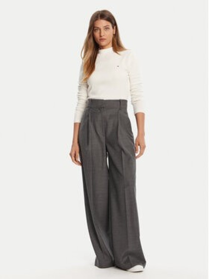 Tommy Hilfiger Sweter Cody WW0WW47307 Écru Slim Fit