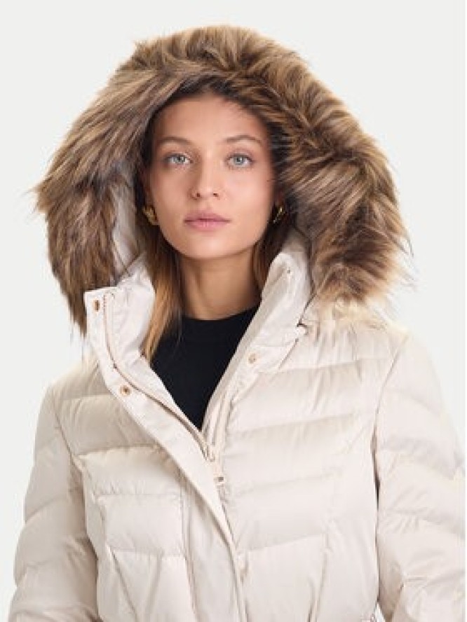 Guess Kurtka puchowa W5BL30 W2802 Écru Regular Fit