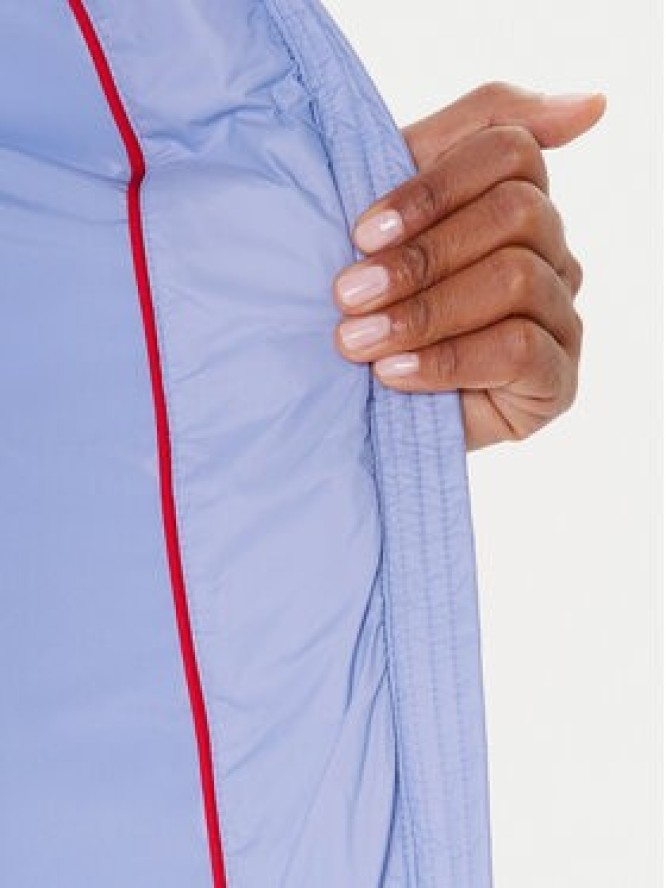 Tommy Jeans Kurtka puchowa Basic DW0DW18312 Niebieski Slim Fit